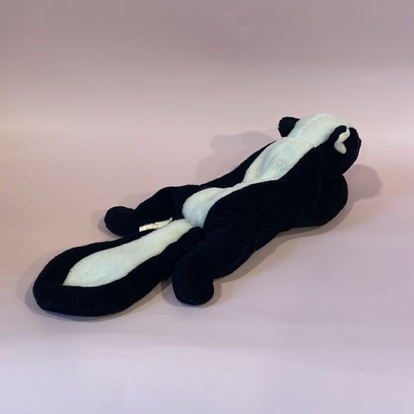 1995 Original Ty Beanie Baby Stinky the Skunk Good Used Condition 11.5” long - Picture 4 of 7